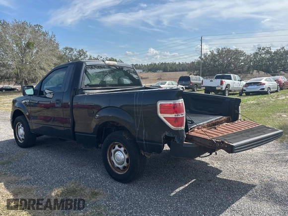 2013 Ford F-150 XL with VIN 1FTMF1CM7DFE09796, listed as a Copart auction lot 44408095 with 67,872 mi miles and Clean title. Bid and sale history available at DreamBid. Image 3.