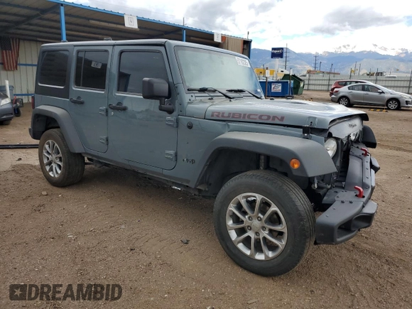2014 Jeep Wrangler Unlimited Rubicon z VIN 1C4HJWFG0EL316513, wystawiony jako Copart lot #57182325 z przebiegiem 150 012 mil mil oraz Szkoda całkowita • Salvage title. Historia ofert i sprzedaży dostępna na DreamBid. Obrazek 4.