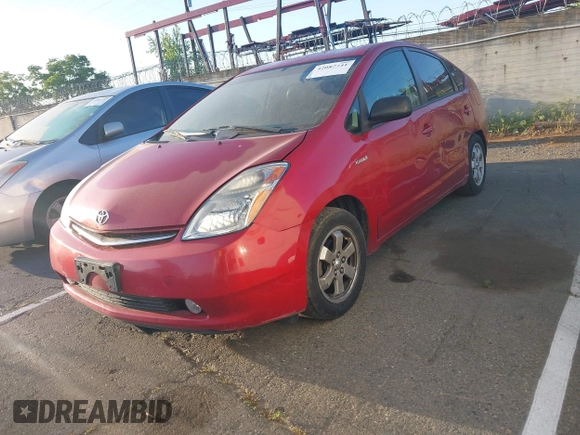 2007 Toyota Prius with VIN JTDKB20U977601684, listed as a IAAI auction lot 42087741 with 1 mi miles. Bid and sale history available at carsss.com. Image 2.