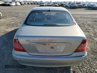 2003 Mercedes-Benz S-Class 5.0L with VIN WDBNG75J03A365710, listed as a Copart auction lot 83610754 with 0 mi miles and Salvage Title. Bid and sale history available at carsss.com. Image 6.