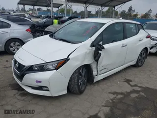 2019 Nissan LEAF SV with VIN 1N4AZ1CP7KC303678, listed as a IAAI auction lot 41889825 with NaN miles. Bid and sale history available at carsss.com. Image 21.