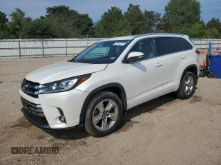 2019 Toyota Highlander Limited с VIN 5TDDZRFH7KS705421, выставлен на аукционе Copart как лот 63743515 с пробегом 24 918 миль миль и Списание • Salvage title. История ставок и продаж доступна на DreamBid. Изображение 1.