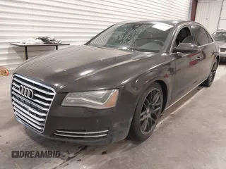 2011 Audi A8 with VIN WAURVAFD1BN016929, listed as a IAAI auction lot 42144918 with 171,874 mi miles and . Bid and sale history available at DreamBid. Image 2.
