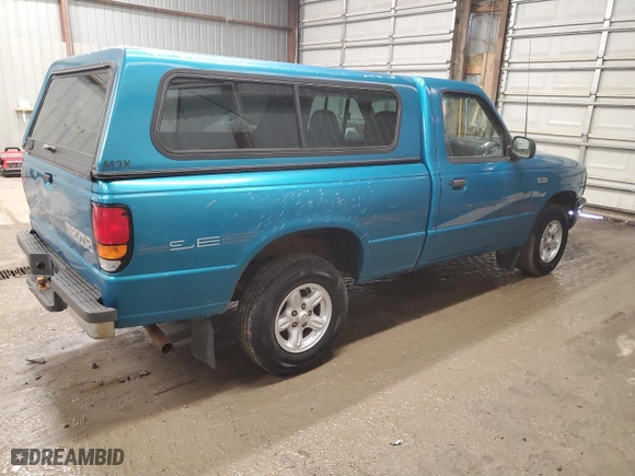 1996 Mazda B-Series 2WD Truck with VIN 4F4CR12A9TTM38685, listed as a Copart auction lot 43191615 with 59,891 mi miles and Clean Title. Bid and sale history available at carsss.com. Image 3.
