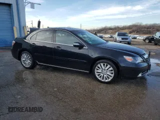 2011 Acura RL Technology with VIN JH4KB2F68BC000497, listed as a Copart auction lot 43734775 with 165,020 mi miles and Salvage Title. Bid and sale history available at DreamBid. Image 4.