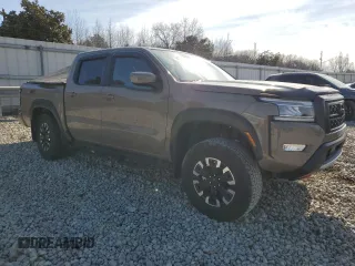 2024 Nissan Frontier SL with VIN 1N6ED1EK9RN657838, listed as a Copart auction lot 42253895 with 10,012 mi miles and Salvage title. Bid and sale history available at DreamBid. Image 4.