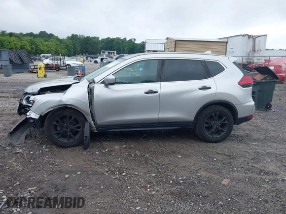 2017 Nissan Rogue SV with VIN KNMAT2MT7HP566140, listed as a IAAI auction lot 42507432 with 166,534 mi miles and . Bid and sale history available at DreamBid. Image 15.