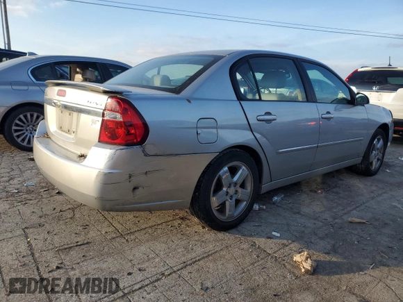 2006 Chevrolet Malibu LTZ with VIN 1G1ZU53856F131661, listed as a Copart auction lot 85650674 with 71,297 mi miles and Salvage Title. Bid and sale history available at DreamBid. Image 3.