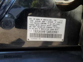 2003 Acura TL with VIN 19UUA56613A030681, listed as a Copart auction lot 75507024 with 182,306 mi miles and Salvage Title. Bid and sale history available at carsss.com. Image 14.