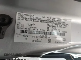 2018 Ford Focus SE with VIN 1FADP3FE7JL271029, listed as a IAAI auction lot 41922961 with 86,578 mi miles. Bid and sale history available at carsss.com. Image 9.