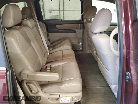 2013 Honda Odyssey EX-L with VIN 5FNRL5H60DB047072, listed as a Copart auction lot 45495415 with 161,028 mi miles and Salvage Title. Bid and sale history available at DreamBid. Image 11.
