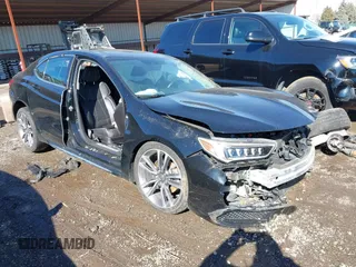 2020 Acura TLX w/Technology Pkg with VIN 19UUB3F45LA003614, listed as a IAAI auction lot 41564876 with 1 mi miles. Bid and sale history available at carsss.com. Image 1.