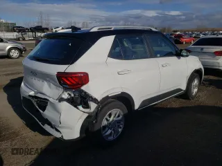 2022 Hyundai Venue SEL with VIN KMHRC8A36NU161003, listed as a Copart auction lot 85650344 with 37,619 mi miles and Clean Title. Bid and sale history available at DreamBid. Image 3.