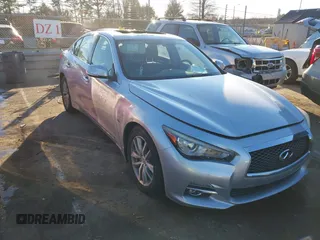 2017 Infiniti Q50 Premium z VIN JN1EV7AR7HM832424, wystawiony jako IAAI lot #41372421 z przebiegiem 65 140 mil mil oraz . Historia ofert i sprzedaży dostępna na DreamBid. Obrazek 1.