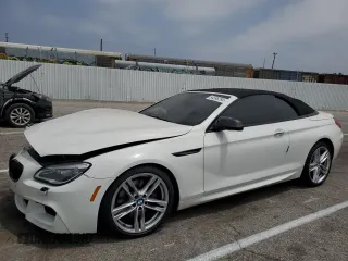 2017 BMW 6 Series 640i with VIN WBA6F1C50HGT83573, listed as a Copart auction lot 54595294 with Not Provided miles and Salvage Title. Bid and sale history available at carsss.com. Image 1.