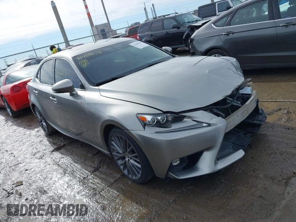 2015 Lexus IS 250 with VIN JTHCF1D29F5020917, listed as a IAAI auction lot 41464618 with 95,808 mi miles and . Bid and sale history available at DreamBid. Image 1.