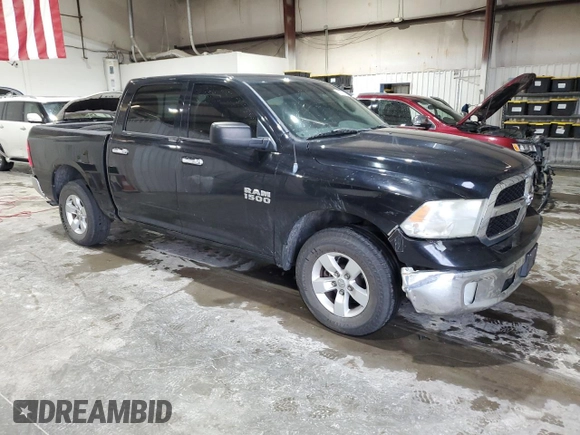 2013 Ram 1500 with VIN 1C6RR7LP0DS694561, listed as a Copart auction lot 53575525 with 139,810 mi miles and Salvage title. Bid and sale history available at DreamBid. Image 4.