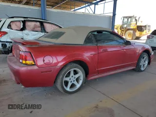 2001 Ford Mustang SVT Cobra z VIN 1FAFP46V41F191300, wystawiony jako Copart lot #66165345 z przebiegiem Nie podano mil oraz Czysty tytuł • Clean title. Historia ofert i sprzedaży dostępna na DreamBid. Obrazek 3.
