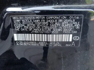 2016 Lexus IS 200t z VIN JTHBA1D21G5019532, wystawiony jako IAAI lot #42142733 z przebiegiem 85 411 mil mil oraz . Historia ofert i sprzedaży dostępna na DreamBid. Obrazek 9.