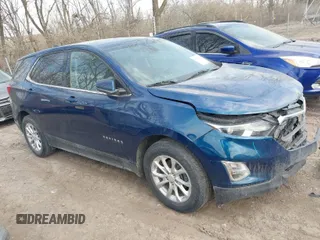 2020 Chevrolet Equinox LT z VIN 2GNAXKEV3L6109751, wystawiony jako IAAI lot #41709902 z przebiegiem 129 468 mil mil oraz . Historia ofert i sprzedaży dostępna na DreamBid. Obrazek 1.