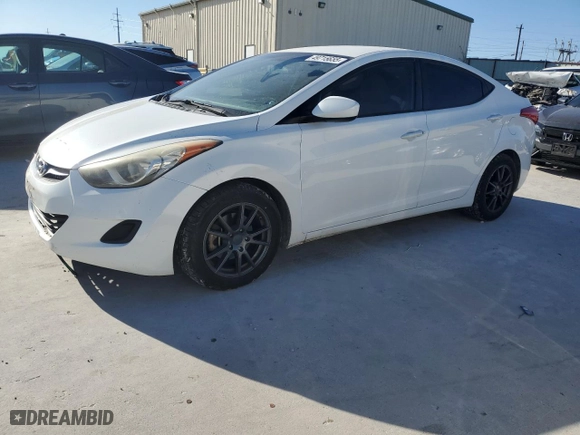 2013 Hyundai Elantra GLS with VIN 5NPDH4AE0DH183534, listed as a Copart auction lot 49715655 with 182,579 mi miles and Salvage Title. Bid and sale history available at carsss.com. Image 1.