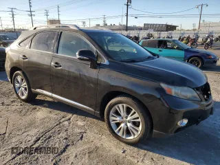 2012 Lexus RX 450h with VIN JTJBC1BA3C2433751, listed as a Copart auction lot 82713884 with 144,139 mi miles and Salvage Title. Bid and sale history available at DreamBid. Image 4.