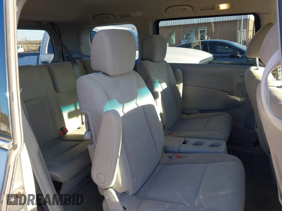 2015 Nissan Quest SV with VIN JN8AE2KP2F9130611, listed as a IAAI auction lot 41798017 with 79,228 mi miles. Bid and sale history available at carsss.com. Image 8.