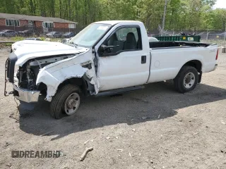 2010 Ford F-250 XL with VIN 1FTNF2B51AEA11666, listed as a Copart auction lot 53383055 with 79,920 mi miles and Salvage title. Bid and sale history available at DreamBid. Image 1.