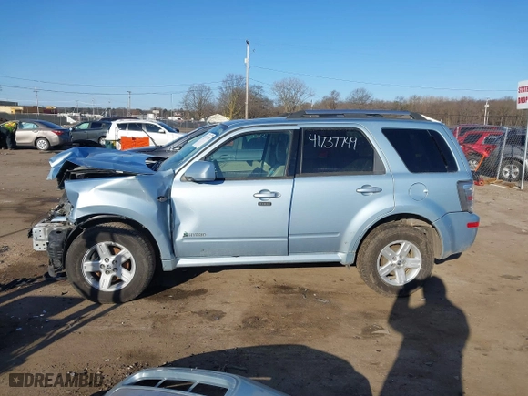 2009 Mercury Mariner Hybrid with VIN 4M2CU29359KJ04974, listed as a IAAI auction lot 41737749 with 150,783 mi miles. Bid and sale history available at carsss.com. Image 15.