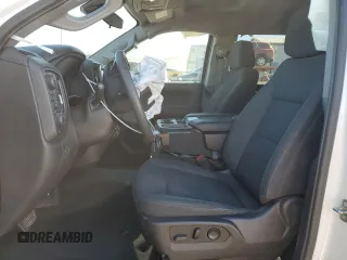 2023 Chevrolet Silverado 1500 Custom with VIN 3GCPDBEK7PG159113, listed as a Copart auction lot 89026075 with 27,447 mi miles and Salvage Title. Bid and sale history available at DreamBid. Image 7.