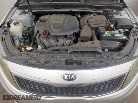 2013 Kia Optima LX with VIN KNAGM4A77D5373371, listed as a Copart auction lot 54713025 with 81,020 mi miles and Clean Title. Bid and sale history available at carsss.com. Image 13.