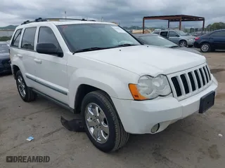 2008 Jeep Grand Cherokee Laredo with VIN 1J8HR48N38C181744, listed as a IAAI auction lot 41698302 with 178,630 mi miles. Bid and sale history available at carsss.com. Image 1.