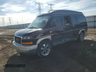 2011 GMC Savana Cargo Van YF7 Upfitter with VIN 1GDS7DC48B1172487, listed as a Copart auction lot 46772995 with 156,594 mi miles and Salvage Title. Bid and sale history available at carsss.com. Image 1.