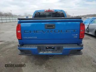 2022 Chevrolet Colorado 4WD Z71 with VIN 1GCGTDEN1N1295581, listed as a Copart auction lot 50105575 with 23,301 mi miles and Salvage Title. Bid and sale history available at carsss.com. Image 6.
