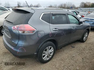 2016 Nissan Rogue SL with VIN 5N1AT2MV8GC890541, listed as a Copart auction lot 76716473 with 113,133 mi miles and Salvage Title. Bid and sale history available at DreamBid. Image 3.