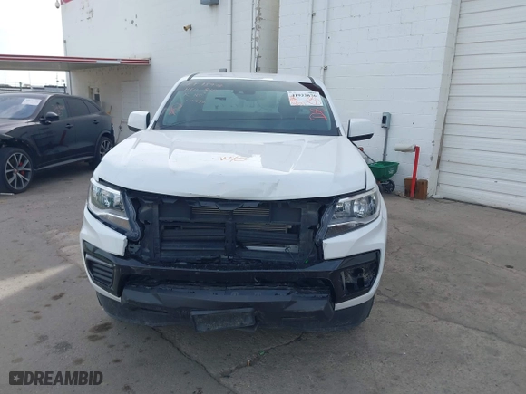 2022 Chevrolet Colorado 2WD LT with VIN 1GCHSCEA2N1117936, listed as a IAAI auction lot 41922876 with 34,537 mi miles. Bid and sale history available at carsss.com. Image 12.