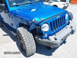 2015 Jeep Wrangler Unlimited Sport with VIN 1C4BJWDG2FL509773, listed as a IAAI auction lot 42753729 with 156,330 mi miles and . Bid and sale history available at DreamBid. Image 6.