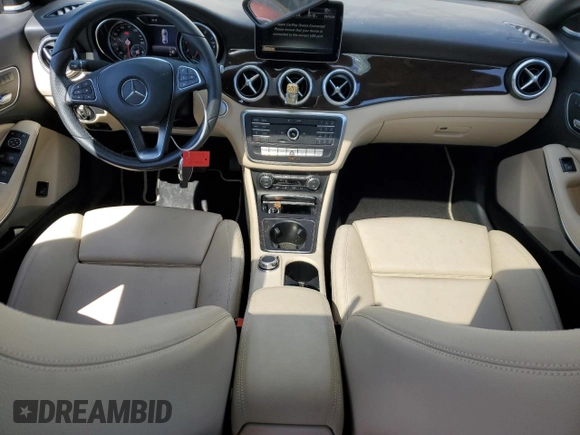 2017 Mercedes-Benz CLA 250 with VIN WDDSJ4EB2HN467738, listed as a Copart auction lot 53228884 with 83,648 mi miles and . Bid and sale history available at DreamBid. Image 8.