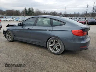 2015 BMW 3 Series GT 328i xDrive with VIN WBA8Z5C58FD671749, listed as a Copart auction lot 38565093 with 78,061 mi miles. Bid and sale history available at carsss.com. Image 2.