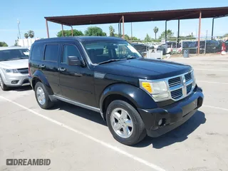 2007 Dodge Nitro SLT with VIN 1D8GU58K87W550402, listed as a IAAI auction lot 42068726 with 112,496 mi miles. Bid and sale history available at carsss.com. Image 1.
