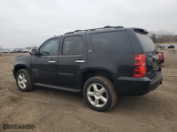2008 Chevrolet Tahoe LTZ with VIN 1GNFK13008J195746, listed as a Copart auction lot 44428295 with 267,461 mi miles and Salvage Title. Bid and sale history available at carsss.com. Image 2.