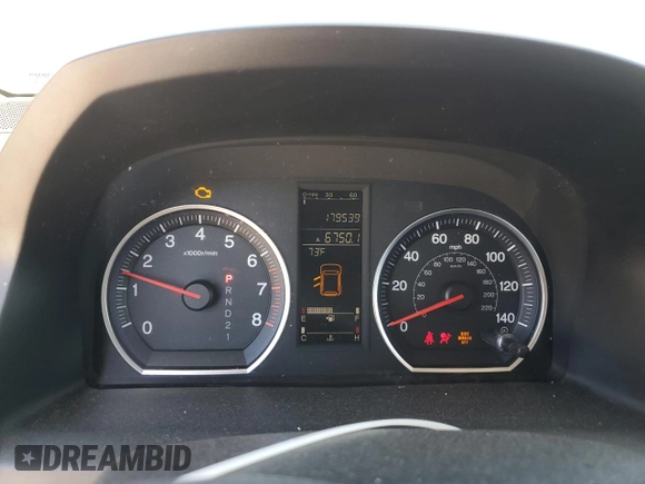 2007 Honda CR-V EX with VIN JHLRE38567C065022, listed as a Copart auction lot 53280635 with 179,539 mi miles and Salvage Title. Bid and sale history available at carsss.com. Image 9.
