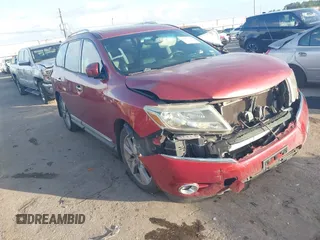 2015 Nissan Pathfinder SV с VIN 5N1AR2MN8FC656686, выставлен на аукционе IAAI как лот 41120347 с пробегом 83 631 миль миль и . История ставок и продаж доступна на DreamBid. Изображение 1.
