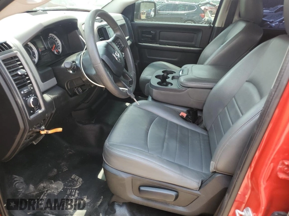 2020 Ram 1500 Tradesman with VIN 1C6RR6FG0LS121437, listed as a Copart auction lot 59669285 with 67,389 mi miles and Salvage title. Bid and sale history available at DreamBid. Image 7.