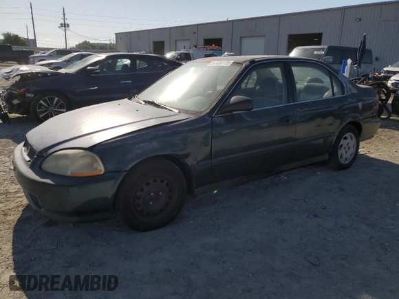 1997 Honda Civic LX with VIN 2HGEJ6671VH589347, listed as a Copart auction lot 52424775 with 134,989 mi miles and Clean Title. Bid and sale history available at carsss.com. Image 1.