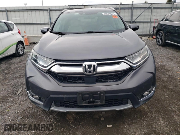 2017 Honda CR-V Touring with VIN 2HKRW2H90HH657450, listed as a Copart auction lot 52821895 with 154,801 mi miles and Salvage Title. Bid and sale history available at carsss.com. Image 5.