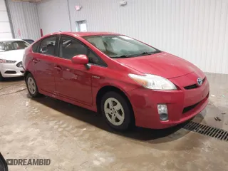 2011 Toyota Prius I with VIN JTDKN3DU3B0317976, listed as a IAAI auction lot 41307288 with 206,955 mi miles. Bid and sale history available at carsss.com. Image 1.