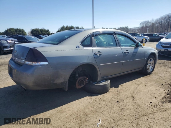 2008 Chevrolet Impala LT with VIN 2G1WC583989158313, listed as a Copart auction lot 48546645 with 176,787 mi miles and Salvage Title. Bid and sale history available at DreamBid. Image 3.