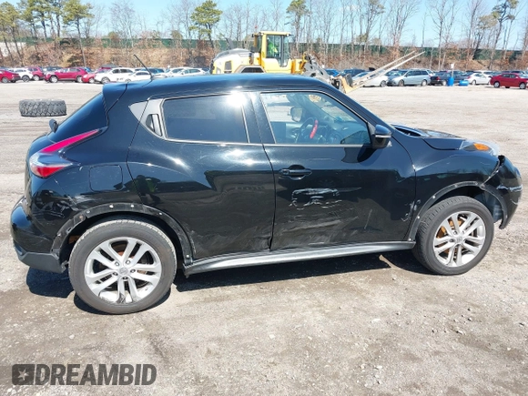 2015 Nissan Juke S with VIN JN8AF5MV4FT554384, listed as a IAAI auction lot 41834669 with 167,040 mi miles and . Bid and sale history available at DreamBid. Image 13.