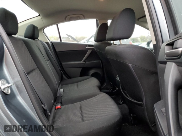 2013 Mazda Mazda3 i Sport with VIN JM1BL1U70D1719052, listed as a Copart auction lot 52068735 with 115,597 mi miles and Salvage Title. Bid and sale history available at carsss.com. Image 10.